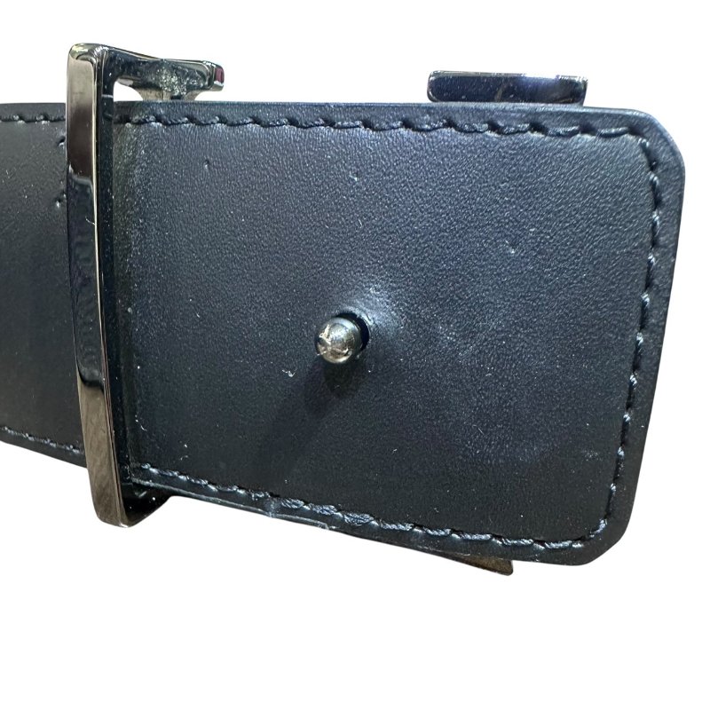 【美收精品】LV 黑色老花皮帶 5-78-6