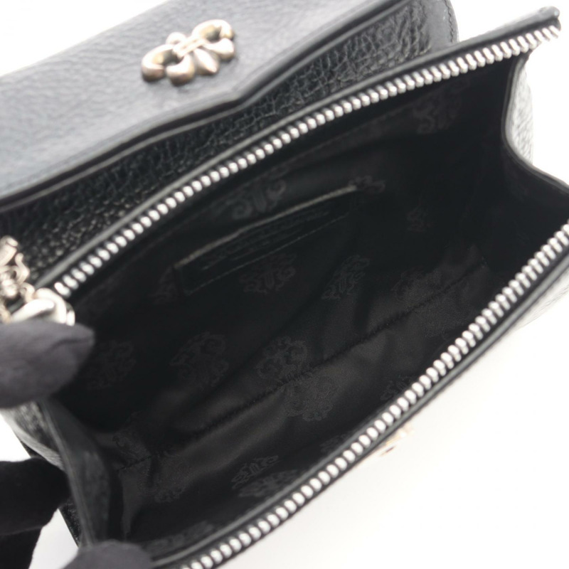 鉻心 Dog Adams 手提包，黑色皮革，二手女款-2