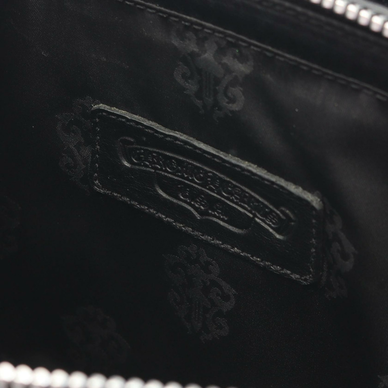 鉻心 Dog Adams 手提包，黑色皮革，二手女款-3