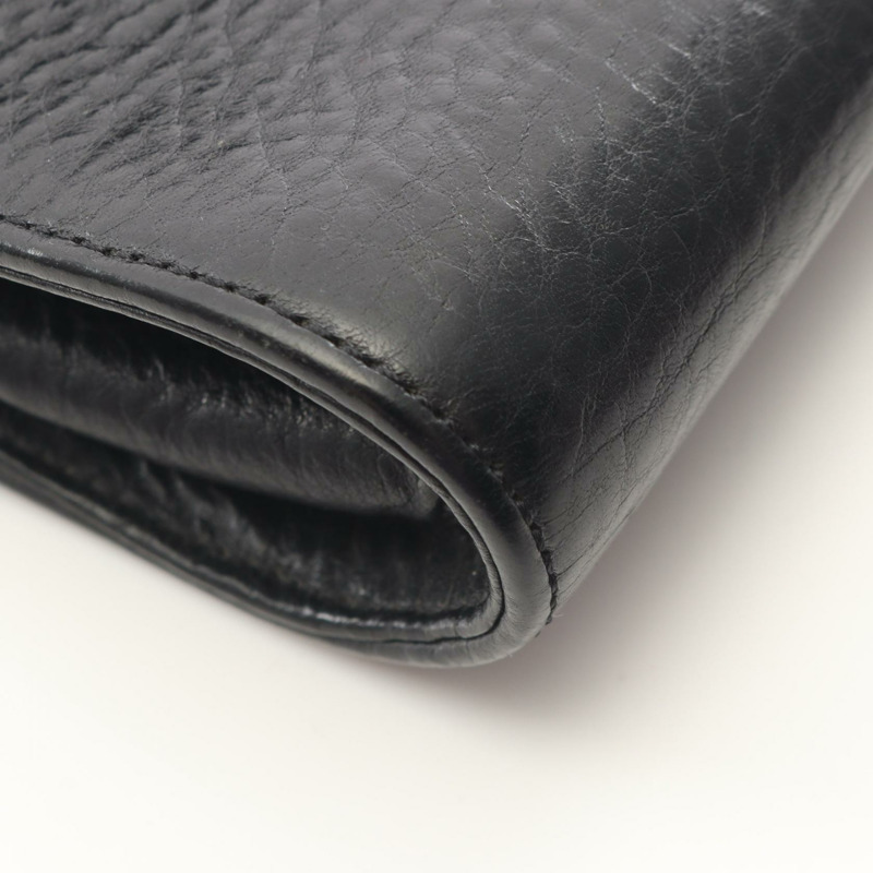 鉻心 Dog Adams 手提包，黑色皮革，二手女款-6