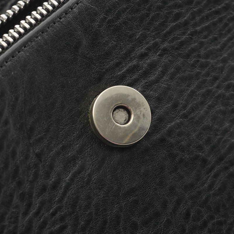 鉻心 Dog Adams 手提包，黑色皮革，二手女款-7