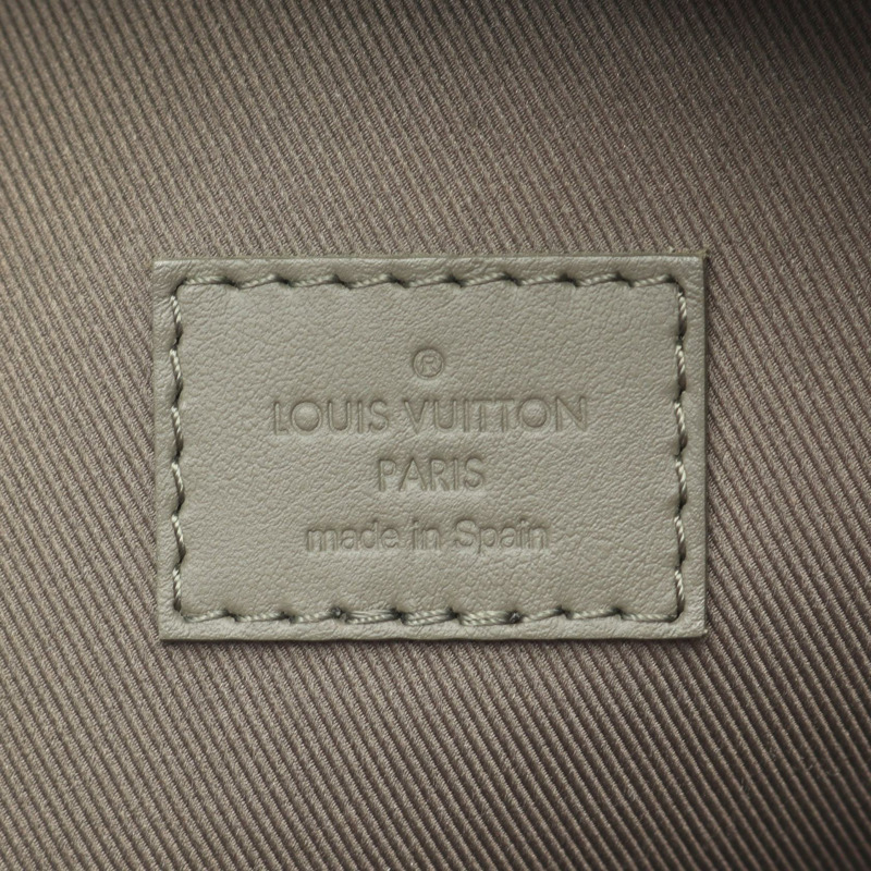 路易威登 Takeoff 雙肩包 M21362 Aerogram 皮革卡其色 二手 男款-3