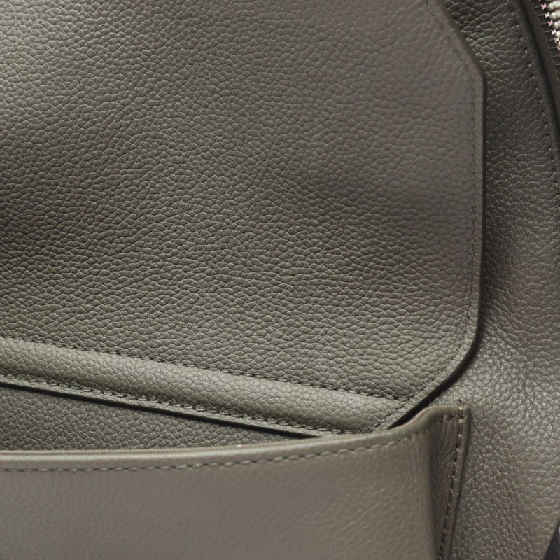 路易威登 Takeoff 雙肩包 M21362 Aerogram 皮革卡其色 二手 男款-4