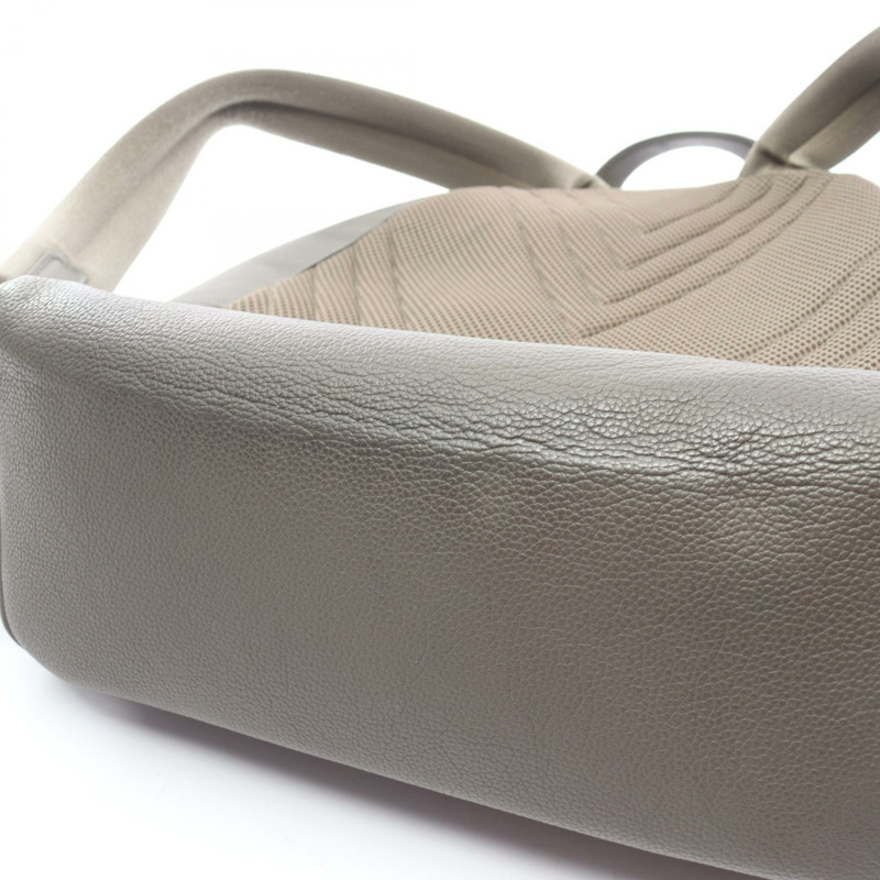 路易威登 Takeoff 雙肩包 M21362 Aerogram 皮革卡其色 二手 男款-9