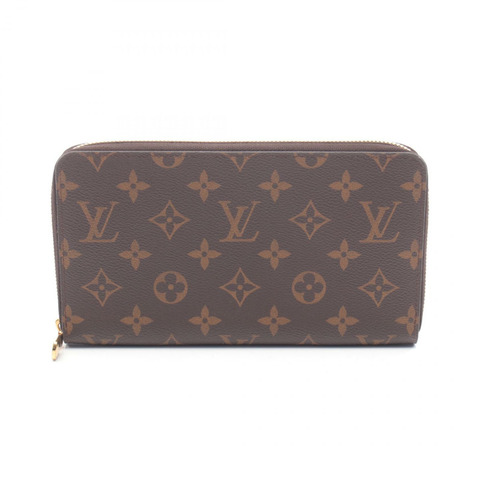 路易威登 Zippy Organizer 長皮夾 M62581 Monogram 帆布 棕色 二手 LV