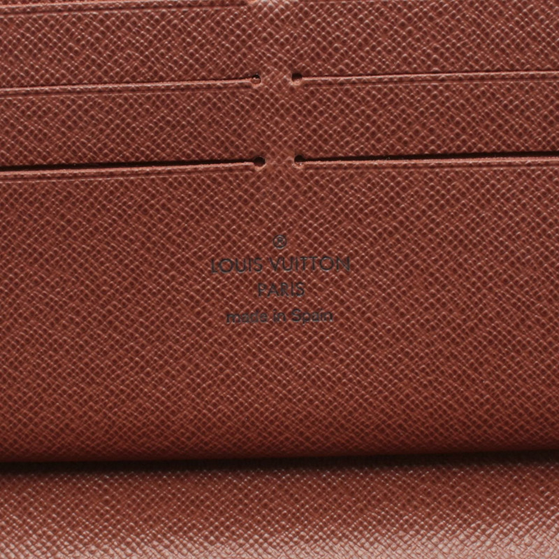 路易威登 Zippy Organizer 長皮夾 M62581 Monogram 帆布 棕色 二手 LV-3