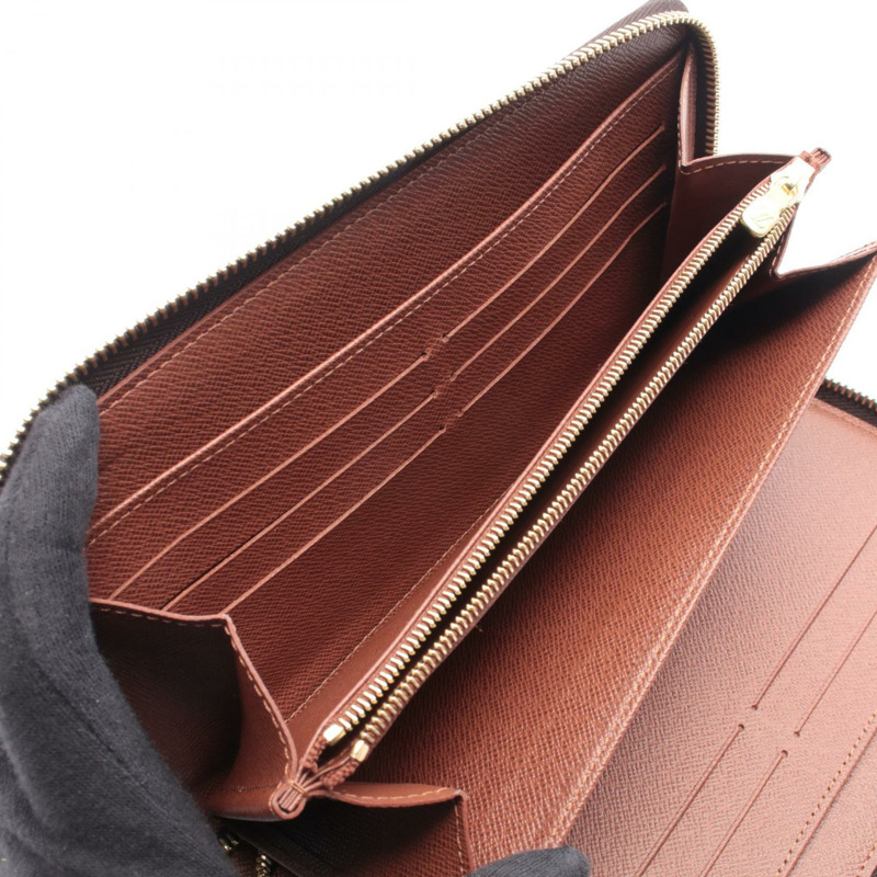 路易威登 Zippy Organizer 長皮夾 M62581 Monogram 帆布 棕色 二手 LV-4