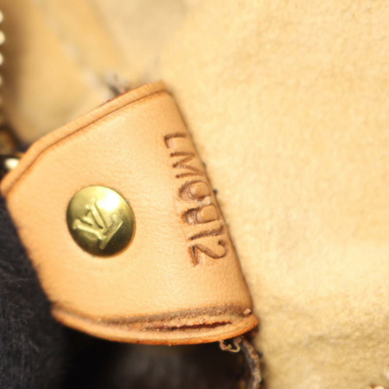 路易威登 Looping GM 單肩包 M51145 Monogram 帆布皮革棕色二手-4