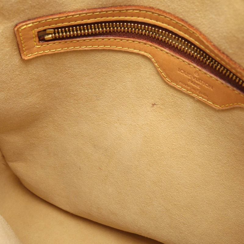 路易威登 Looping GM 單肩包 M51145 Monogram 帆布皮革棕色二手-9