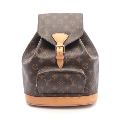 路易威登 Montsouris MM 雙肩包 M51136 Monogram 帆布 二手 女款
