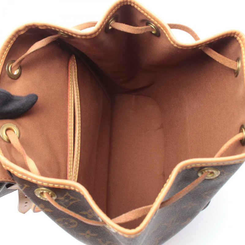 路易威登 Montsouris MM 雙肩包 M51136 Monogram 帆布 二手 女款-2