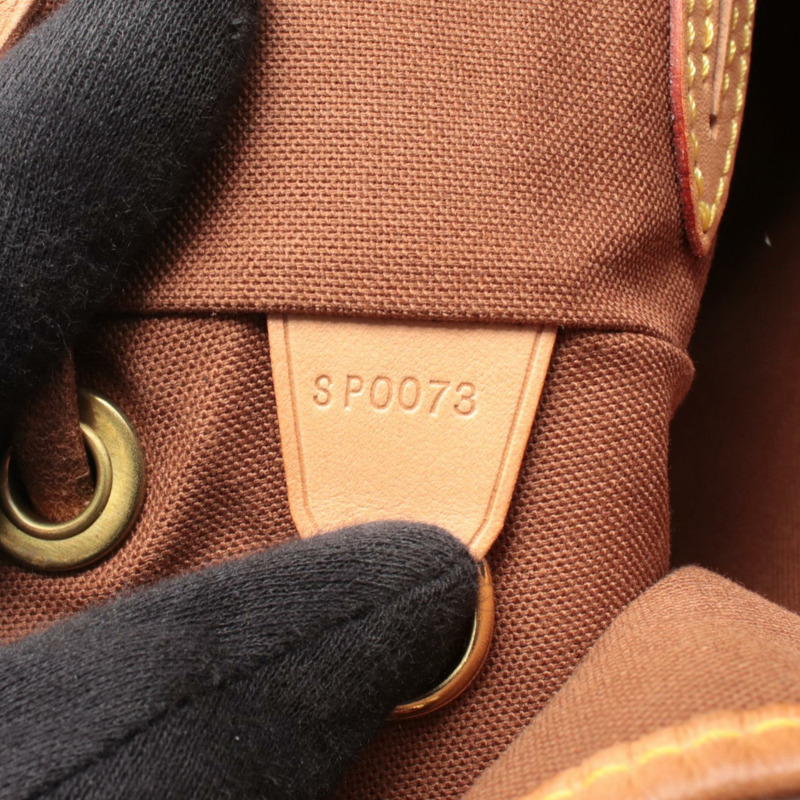 路易威登 Montsouris MM 雙肩包 M51136 Monogram 帆布 二手 女款-4