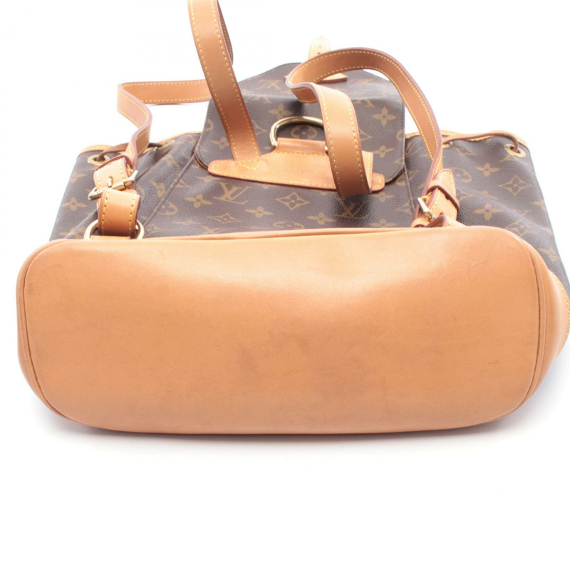 路易威登 Montsouris MM 雙肩包 M51136 Monogram 帆布 二手 女款-5