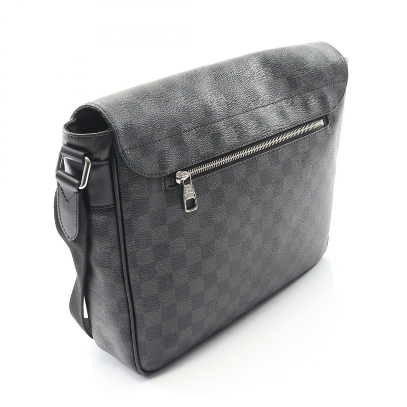 路易威登 Christopher Messenger 單肩斜背包 N41500 黑色 二手 LV-1