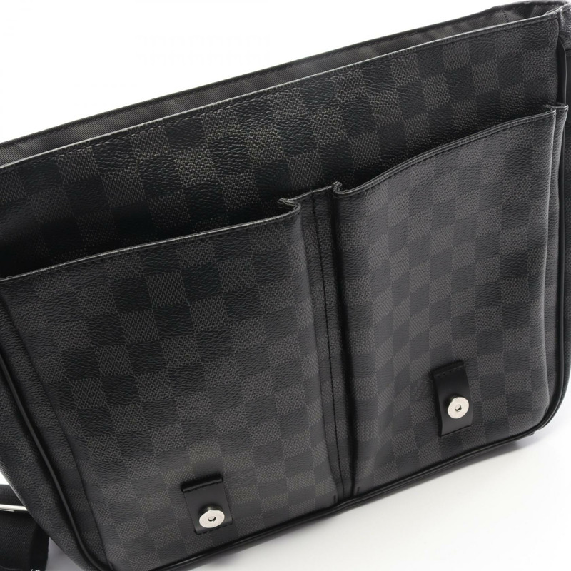 路易威登 Christopher Messenger 單肩斜背包 N41500 黑色 二手 LV-7