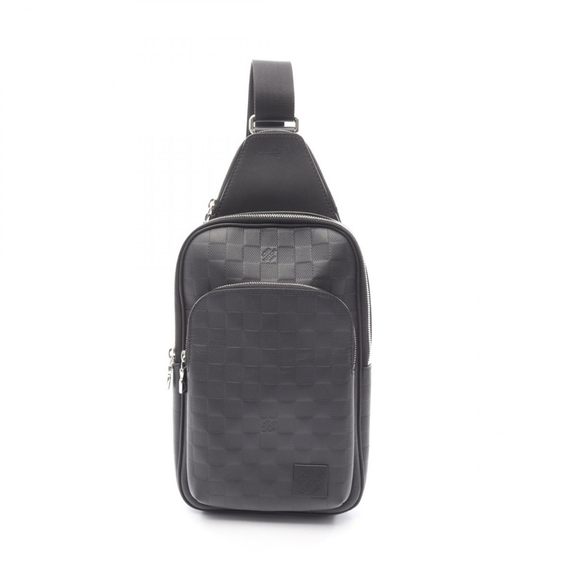 路易威登 Avenue Sling 腰包斜背包 N45303 Damier Infini 皮革 二手-0