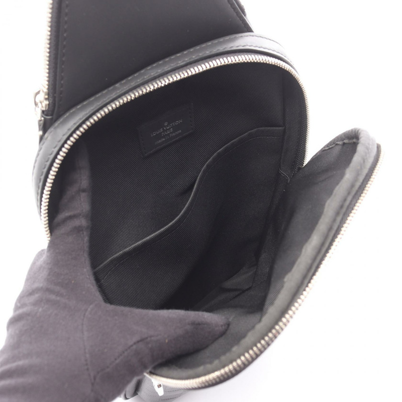 路易威登 Avenue Sling 腰包斜背包 N45303 Damier Infini 皮革 二手-2