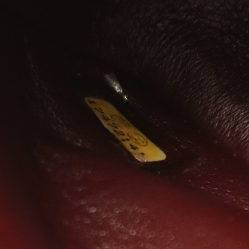 香奈兒 Deca Matelasse 30 單肩包 A58600 羊皮 黑色 二手 女士 金五金-4