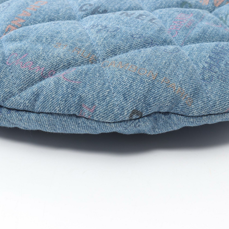 香奈兒 (CHANEL) 絎縫鏈條單肩包 AS3127 牛仔藍多色 GHW 二手-5