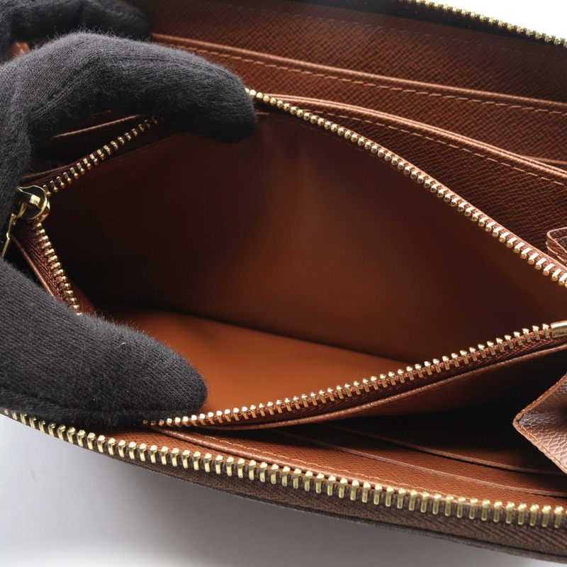 路易威登 Zippy Around 長版皮夾 M60017 Monogram 帆布 二手 男女通用-5