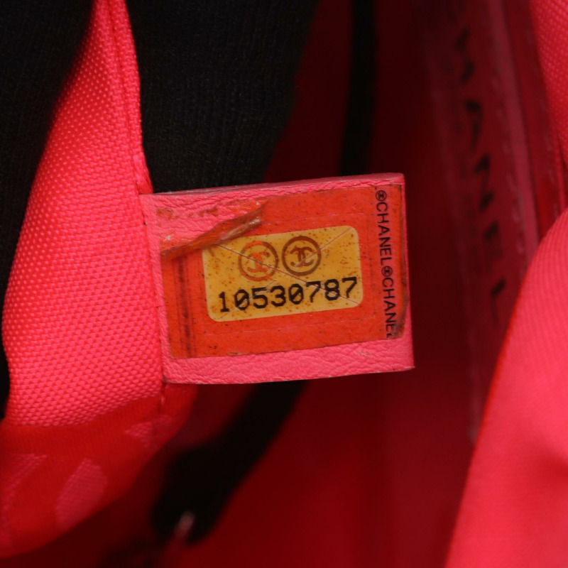 香奈兒 Cambon 系列中型托特包 A25167 皮革漆皮黑色二手-4