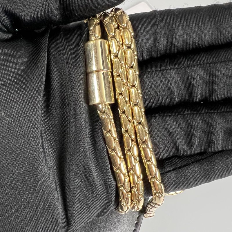 BVLGARI  黑色蛇頭包-8