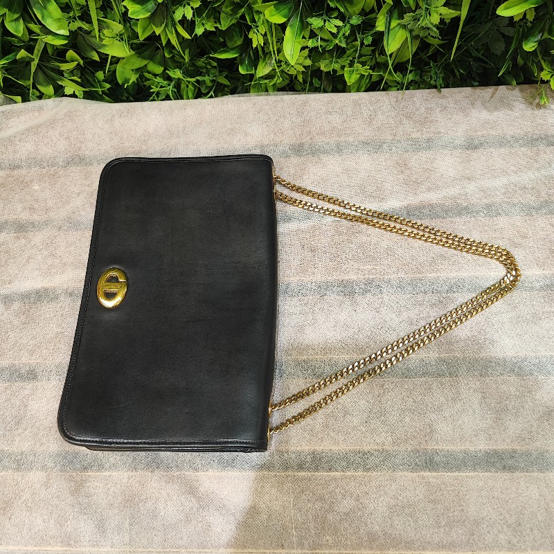 Dior Vintage Chain Shoulder Bag-5