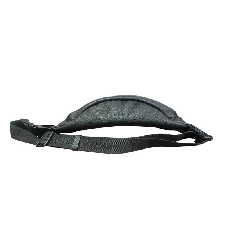 【美收精品】LV黑色壓花肩背包 5-75-2