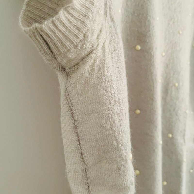 chanel 珠飾短袖上衣-12