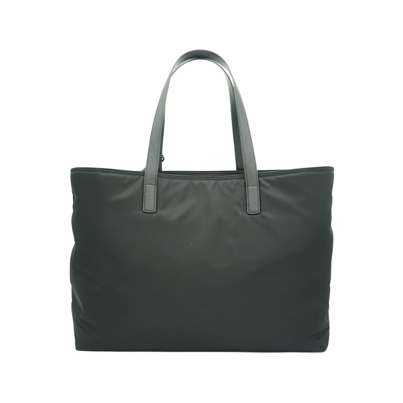 Prada Re-Edition 1978 再生尼龍金三角logo大號托特包(1BG527-黑)-2