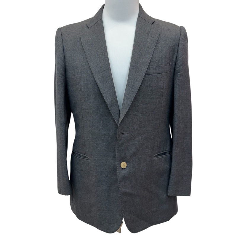 Dior 灰色雙排扣西裝外套 Vintage 二手 中古-1