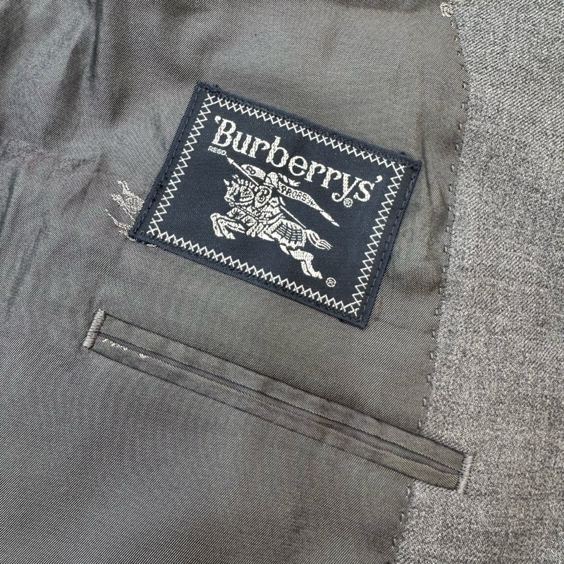 Dior 灰色雙排扣西裝外套 Vintage 二手 中古-12