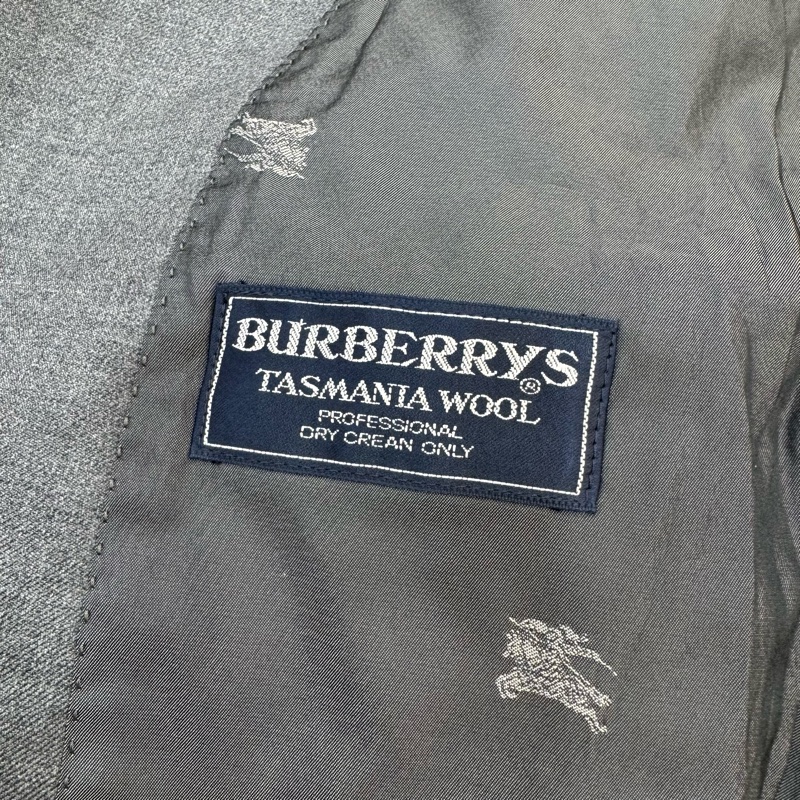 Dior 灰色雙排扣西裝外套 Vintage 二手 中古-14