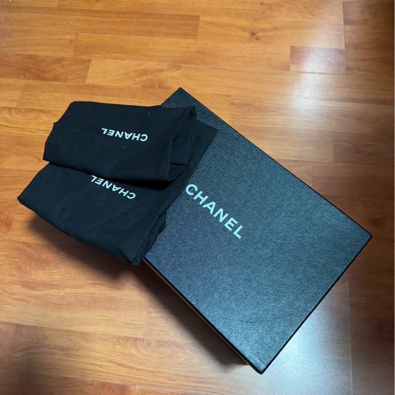 Chanel香奈兒25c金標運動鞋 低幫熊貓鞋 女款 黑色 38碼-7