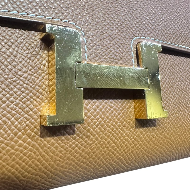 【美收精品】HERMES CONSTANCE TO GO  金棕色U刻印 5-57-11
