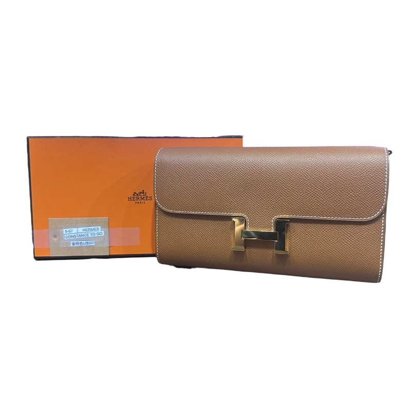 【美收精品】HERMES CONSTANCE TO GO  金棕色U刻印 5-57-21