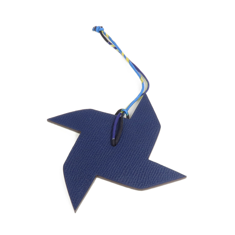 HERMES Epsom/Clemance皮革Charm掛飾-1