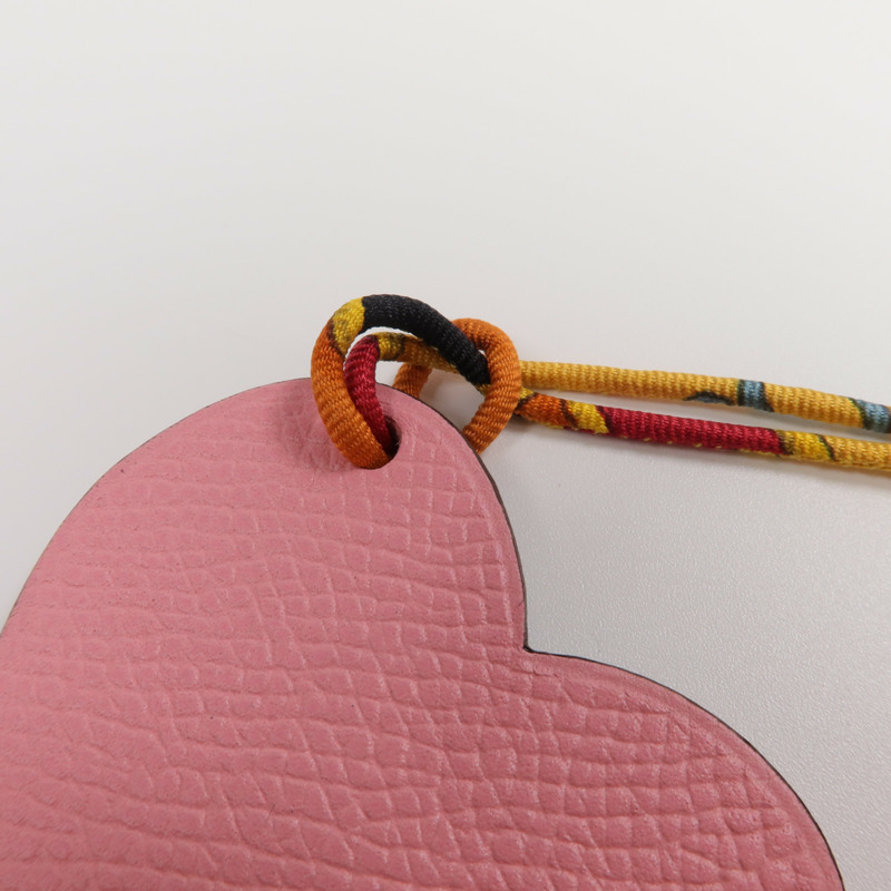 HERMES Epsom皮革Valentine's Charm掛飾-4