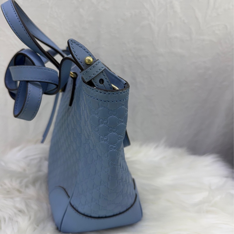 這款手袋是Gucci 的Microguccissima 皮革手提包。-10