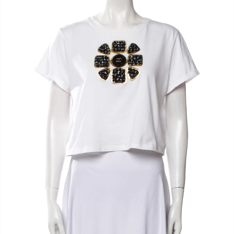 ❤️CHANEL LogoT恤 百搭精緻-7