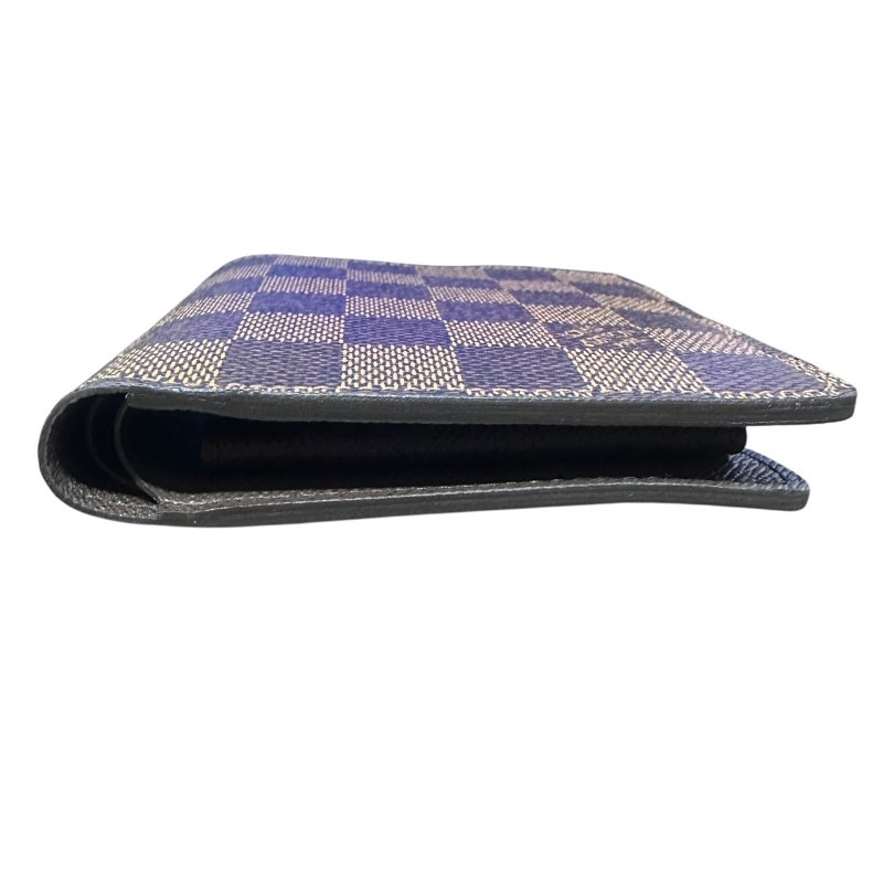 【美收精品】LV茶色棋盤格短夾 5-55-4