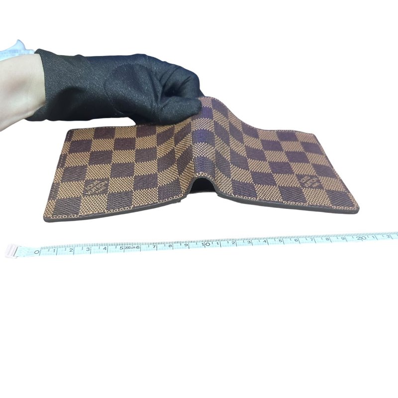 【美收精品】LV茶色棋盤格短夾 5-55-14