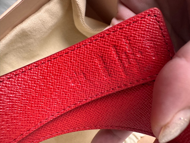 LV 經典老花皮革雙面皮帶-11