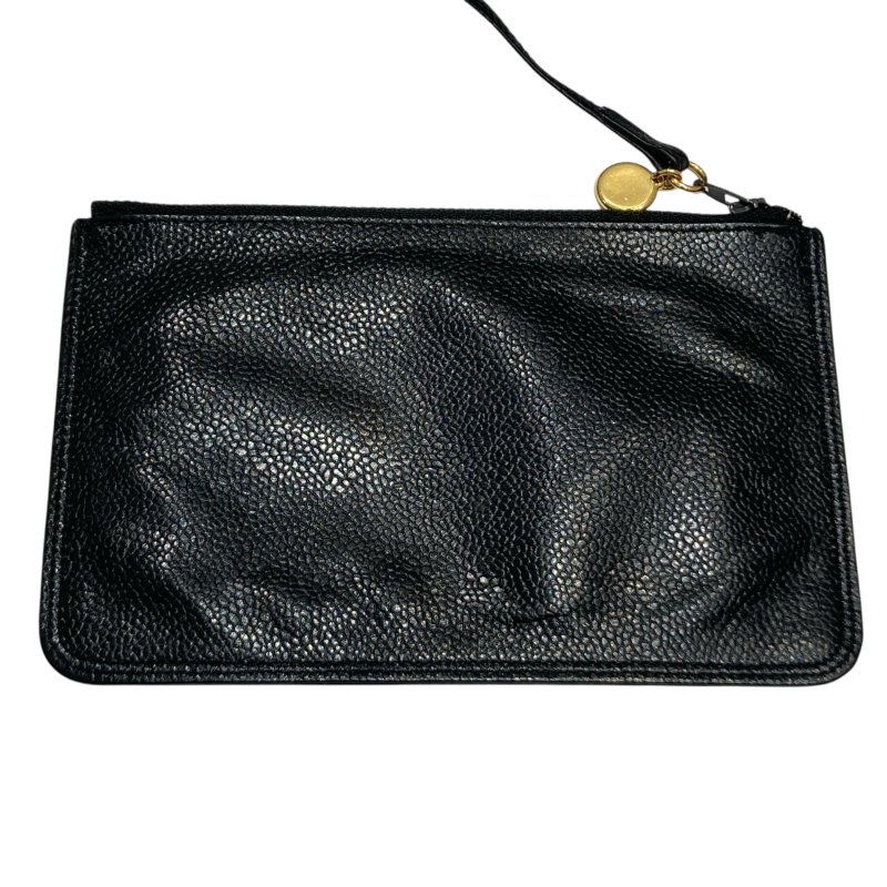 CHANEL 香奈兒 COCO BALL COCO MARK 抽繩包 水桶包 魚子醬紋皮革 黑色 金釦-12