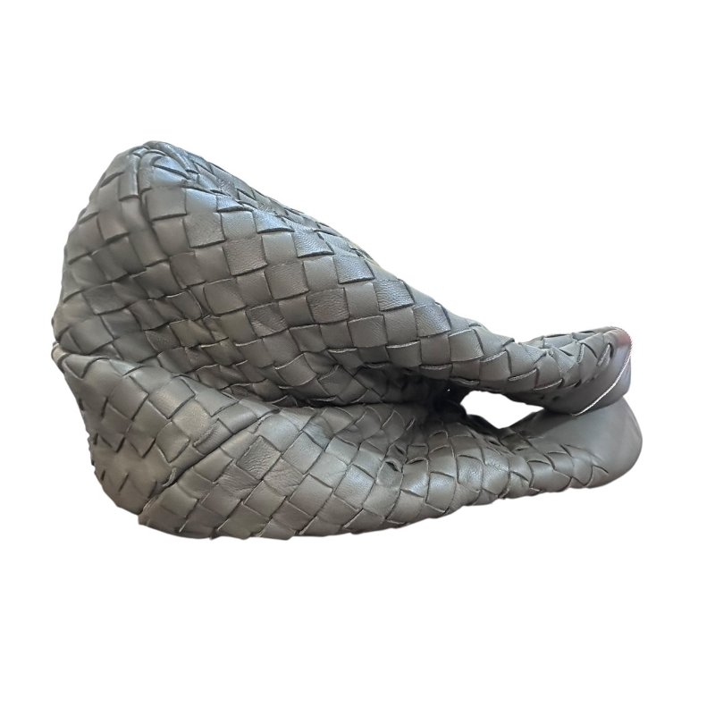 【美收精品】BV灰色編織肩背包 5-50-6