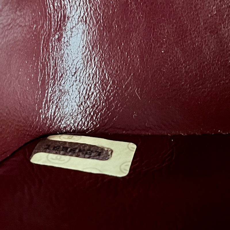 香奈兒 CHANEL 稀有海軍藍老香 中古包 迷你牛仔24K金鏈斜背包 丹寧帆布 翻蓋包-7