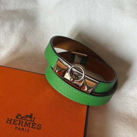 HERMES rivale double 皮手環