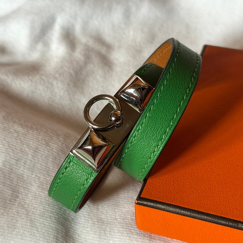HERMES rivale double 皮手環-1