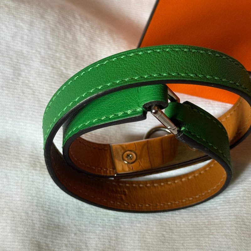 HERMES rivale double 皮手環-2