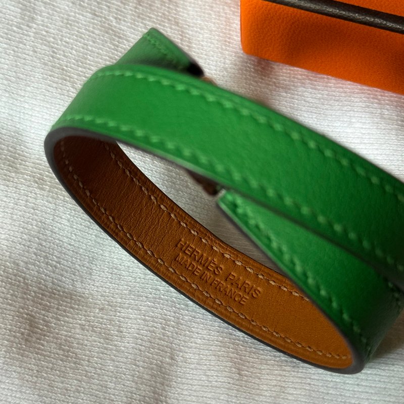 HERMES rivale double 皮手環-3